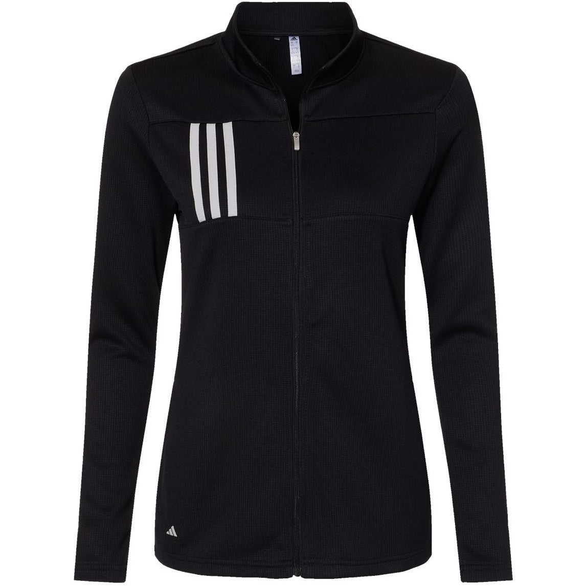 Adidas Women's 3-Stripes Double Knit Full-Zip