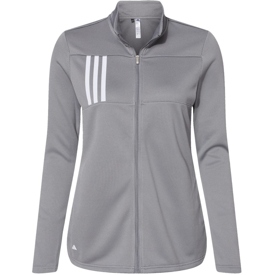 Adidas Women's 3-Stripes Double Knit Full-Zip
