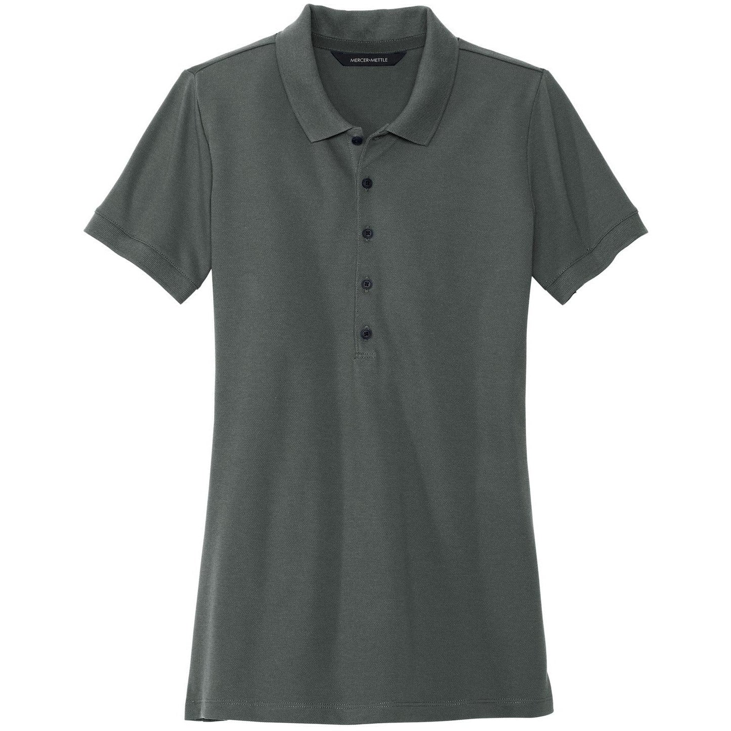 Mercer+Mettle Women's Stretch Heavyweight Pique Polo