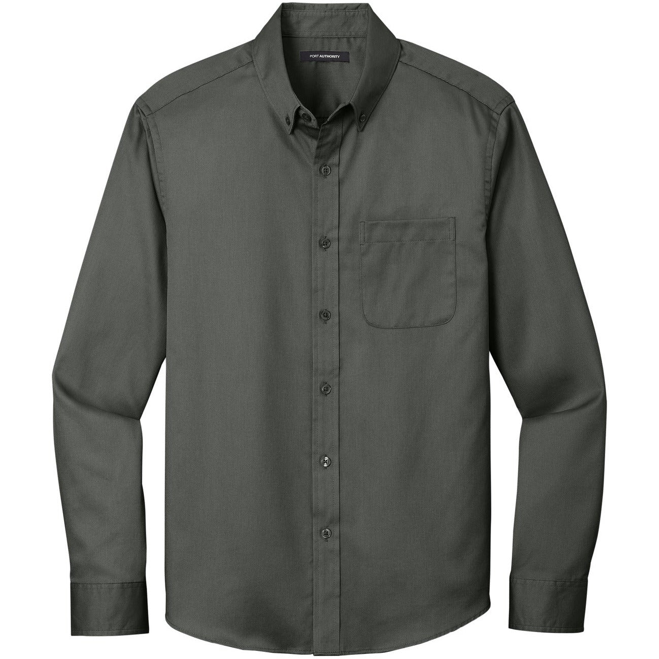 Port Authority Long Sleeve SuperPro React Twill Shirt