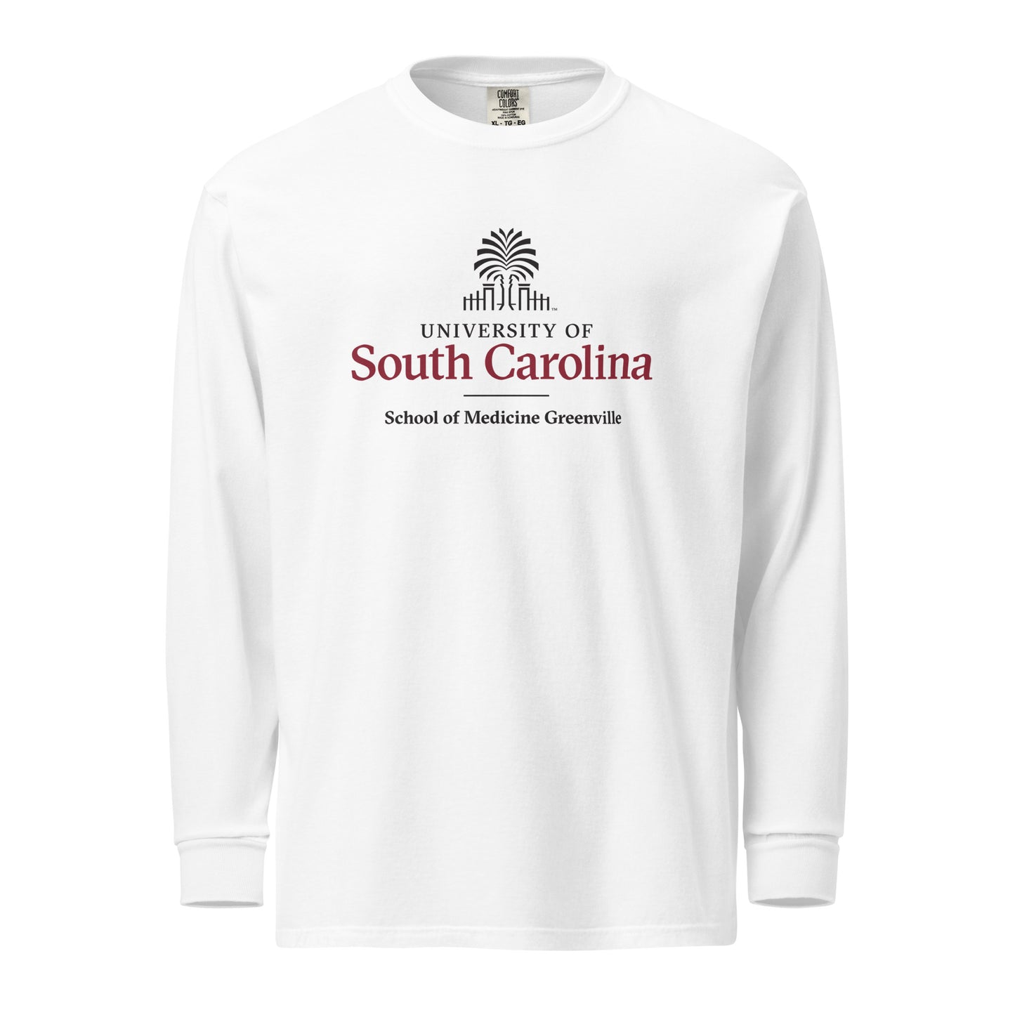USC SMG Garment-dyed heavyweight long-sleeve shirt