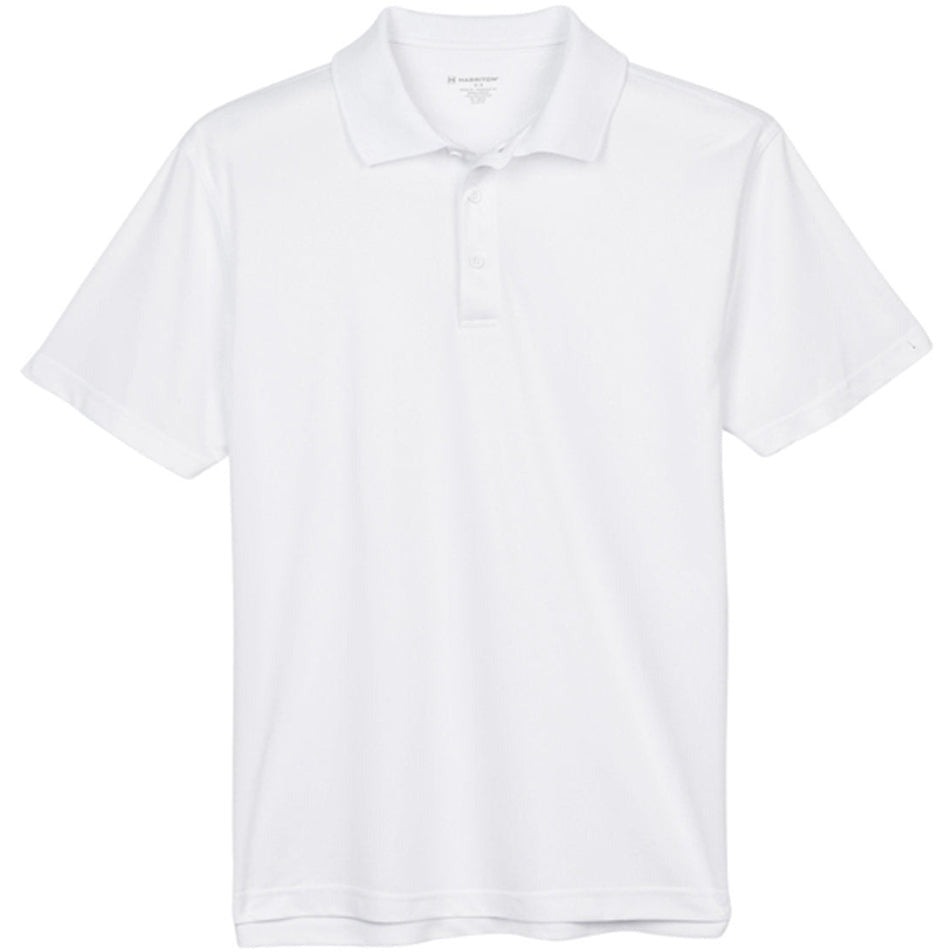 Harriton Men's Polytech Polo