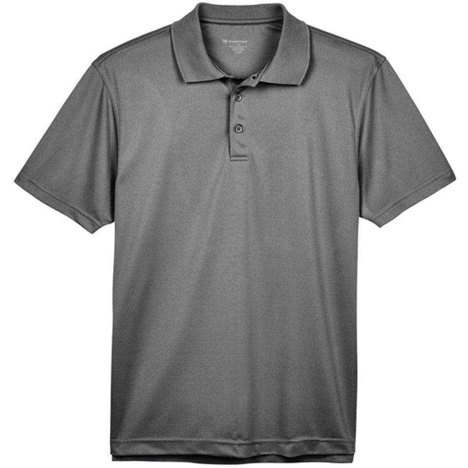 Harriton Men's Polytech Polo