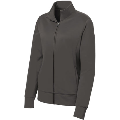Sport-Tek Women's Sport-Wick Fleece Full-Zip Jacket