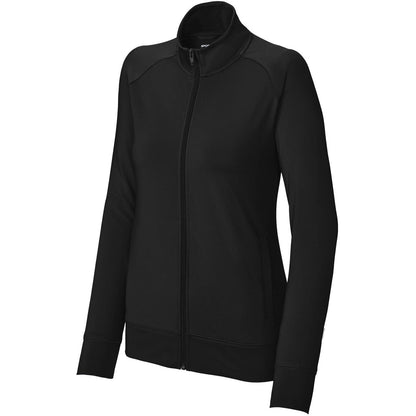 Sport-Tek Women's Sport-Wick Stretch Full-Zip Cadet Jacket