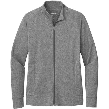 Sport-Tek Women's Sport-Wick Stretch Full-Zip Cadet Jacket