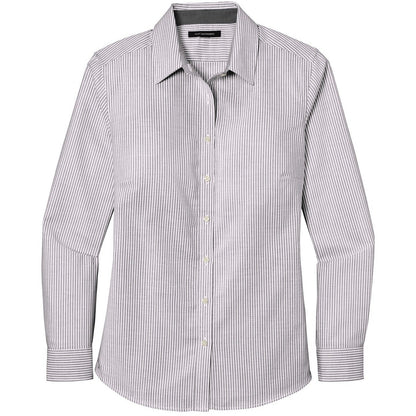 Port Authority Women's SuperPro Oxford Stripe Shirt