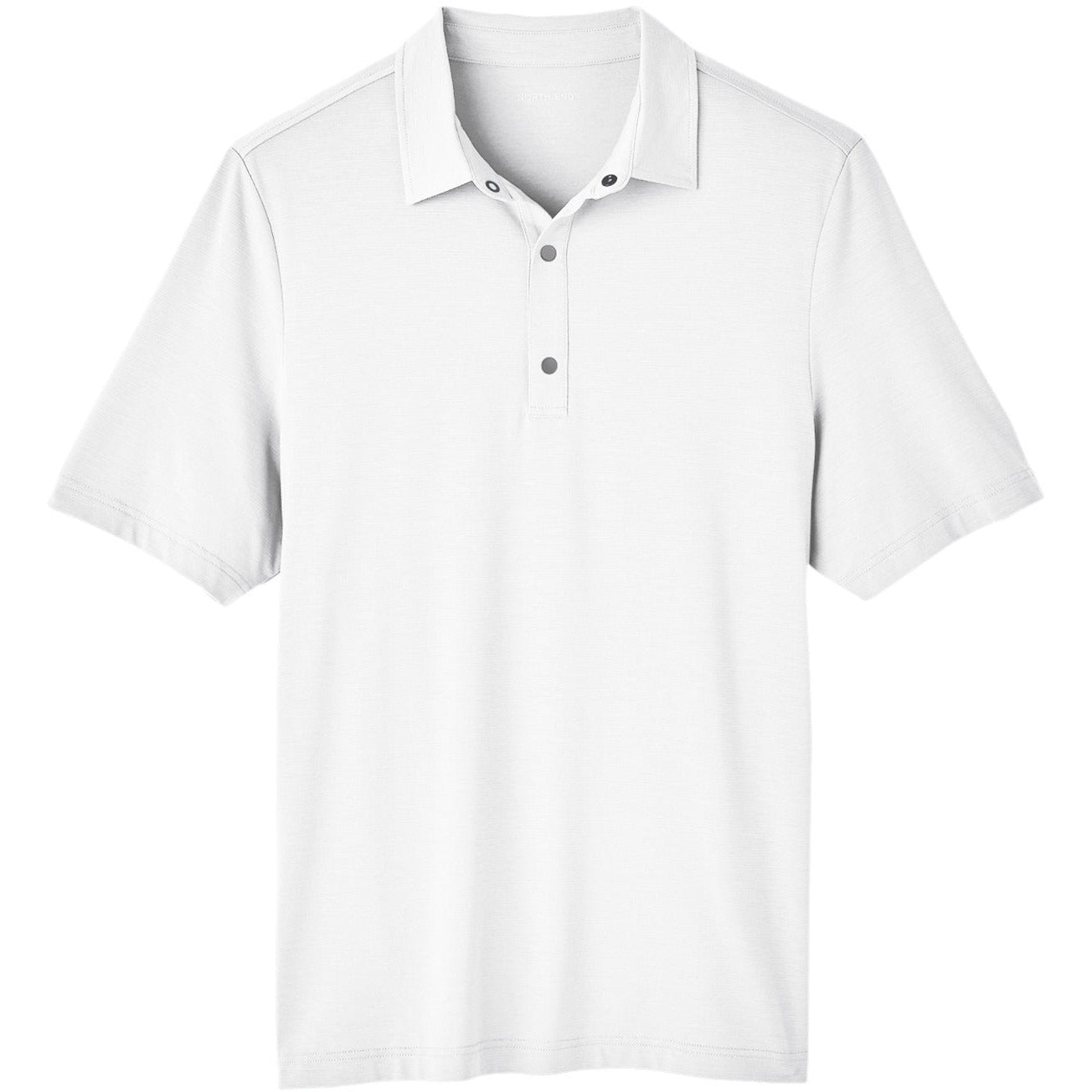 North End Men's JAQ Snap-Up Stretch Performance Polo