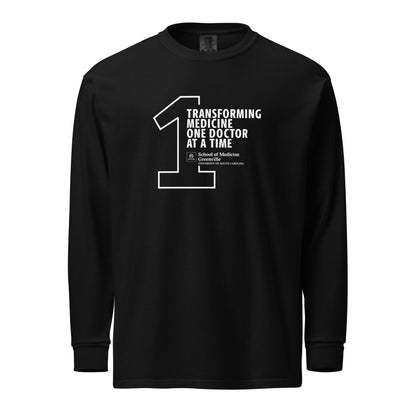 ONE Garment-dyed heavyweight long-sleeve shirt