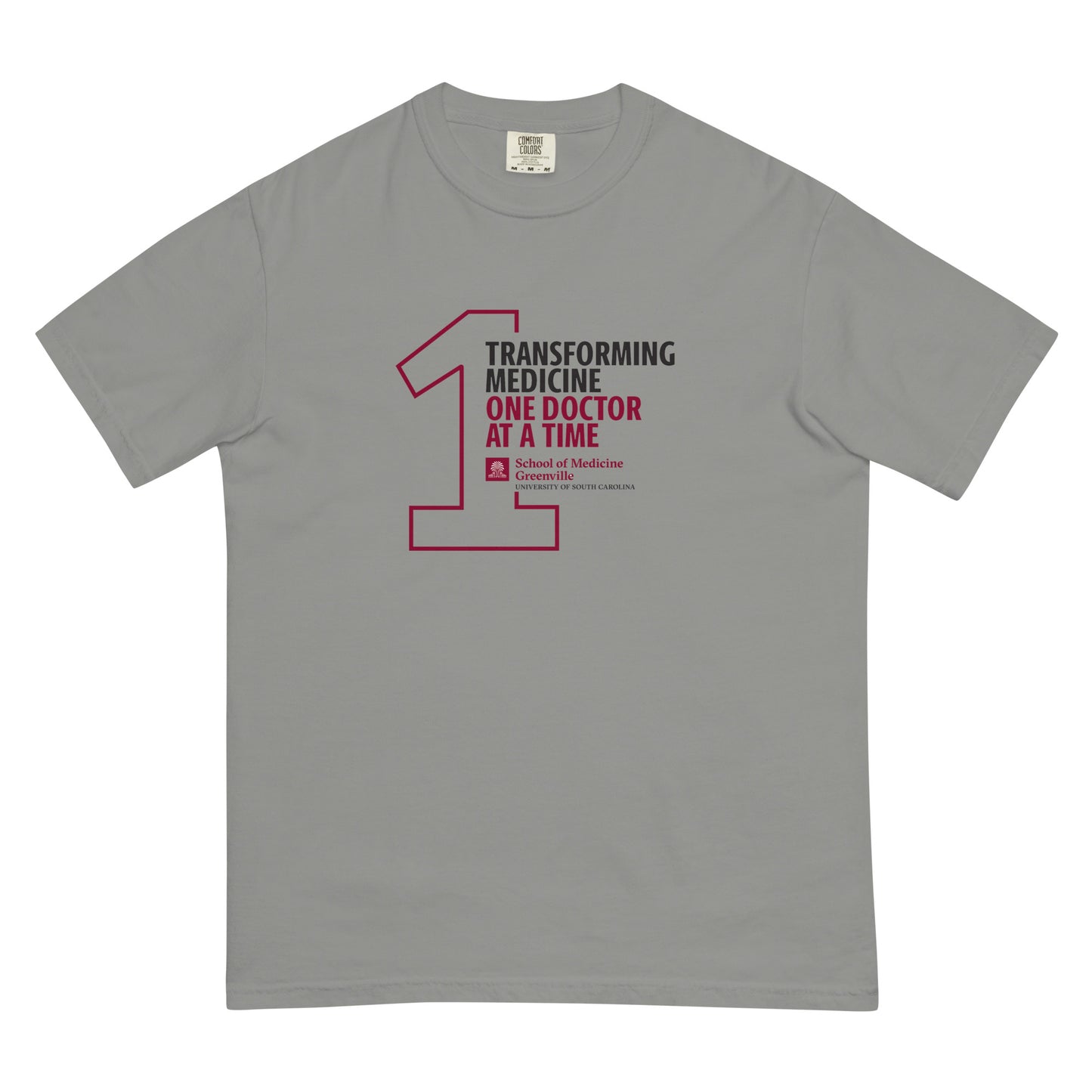 ONE Unisex garment-dyed heavyweight t-shirt