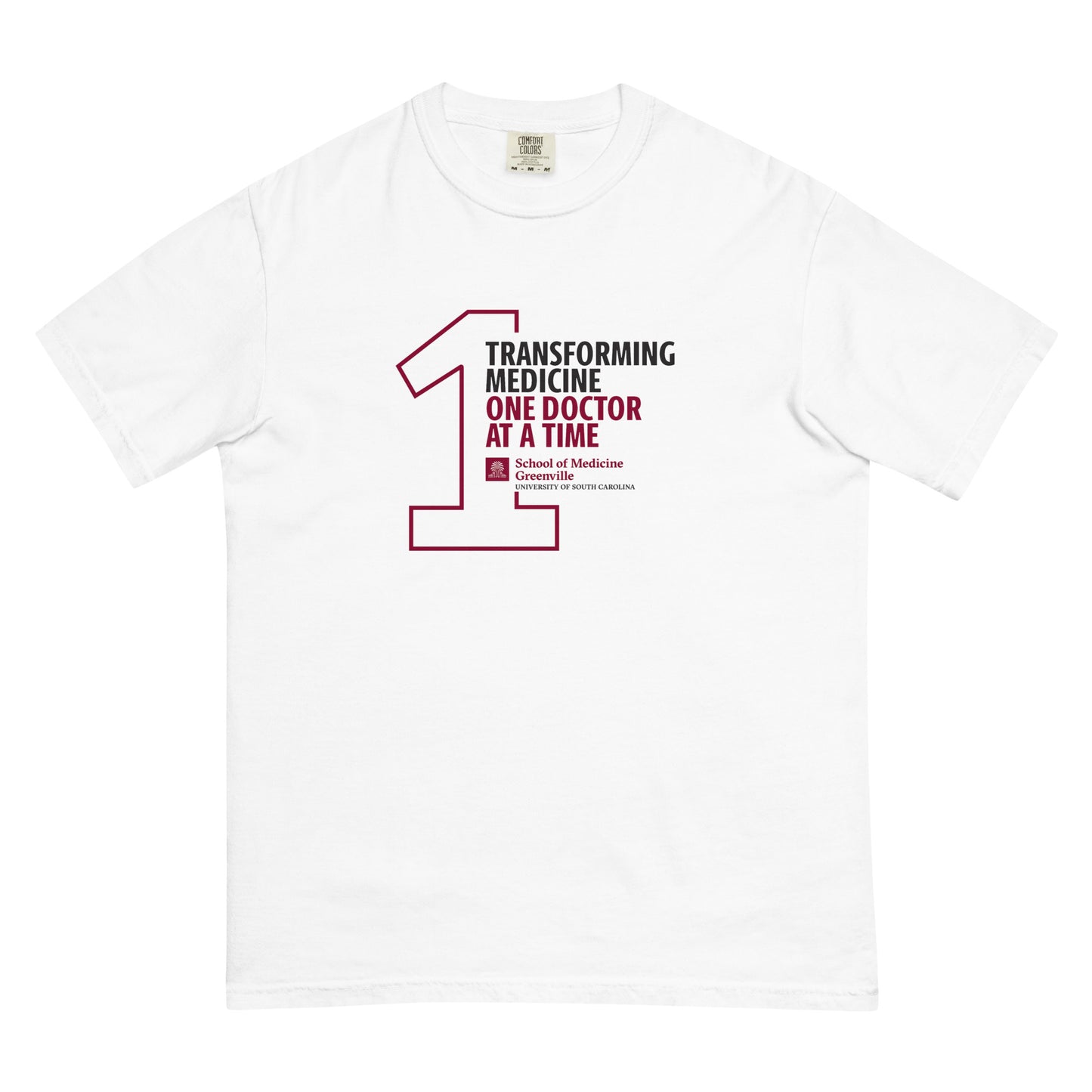 ONE Unisex garment-dyed heavyweight t-shirt